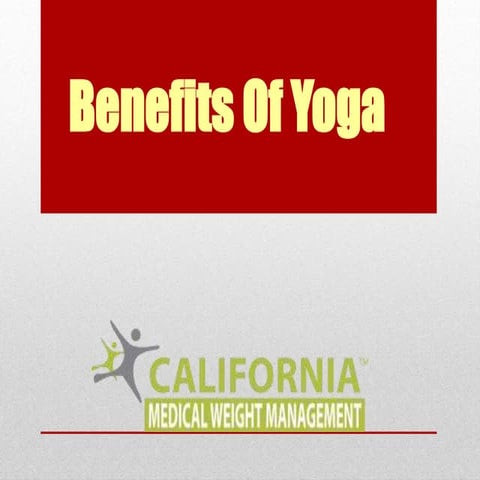 Benefits of yoga