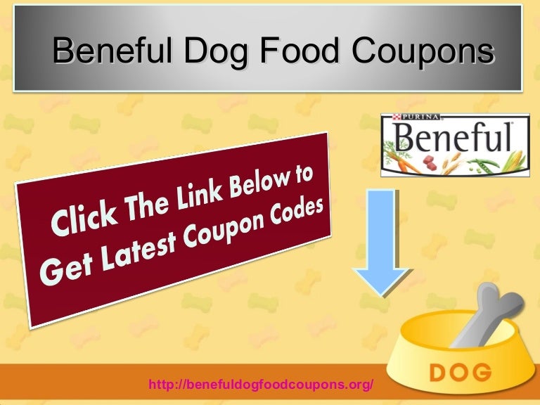 Beneful dog food coupons