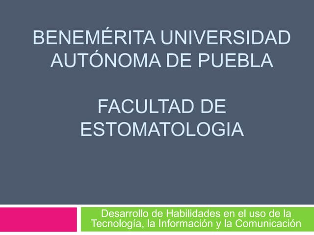 Benemérita universidad autónoma de puebla