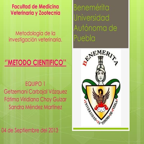 El metodo cientifico | PPTX