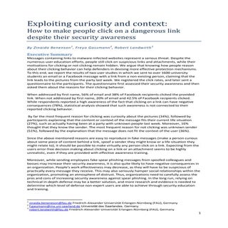 How to Make People Click on a Dange...