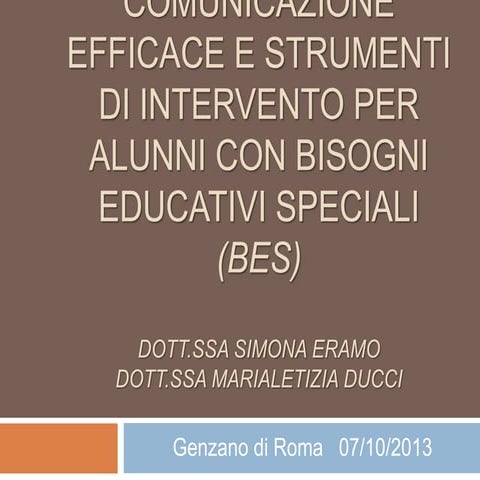 Benessere a scuola