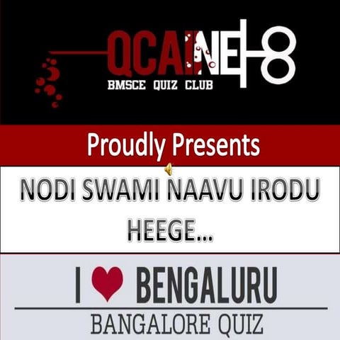 Bengaluru Quiz