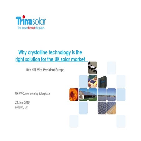 UKPVC 2010 - Ben Hill - Why crystalline technology is the right solution for ...