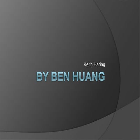Ben huang's 2 d studio art presentation due on december 3rd.