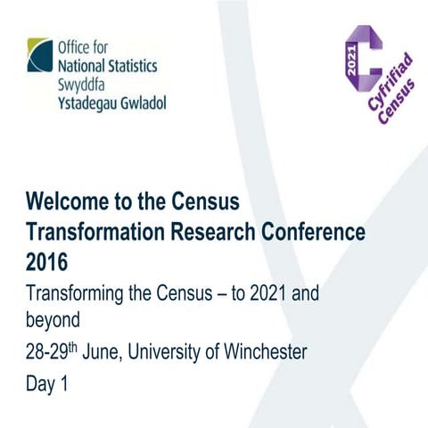 Introduction to the Census 2031 topic consultation webinar (12 November ...