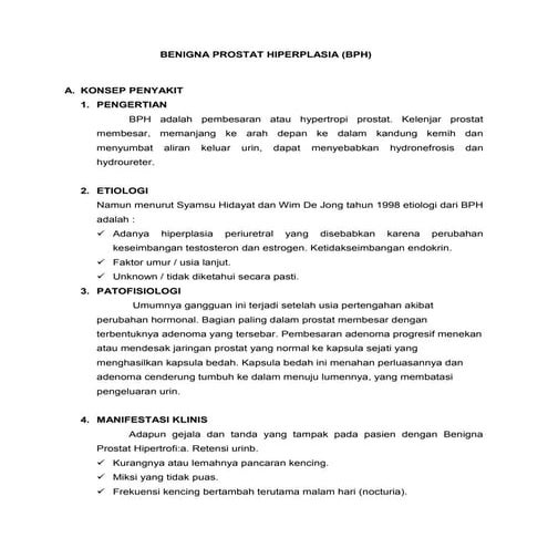 Benigna prostat hiperplasia