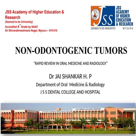 BENIGN TUMORS OF ORAL CAVITY.pptx oral pathology
