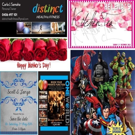 Benita Samaha Artwork Collage