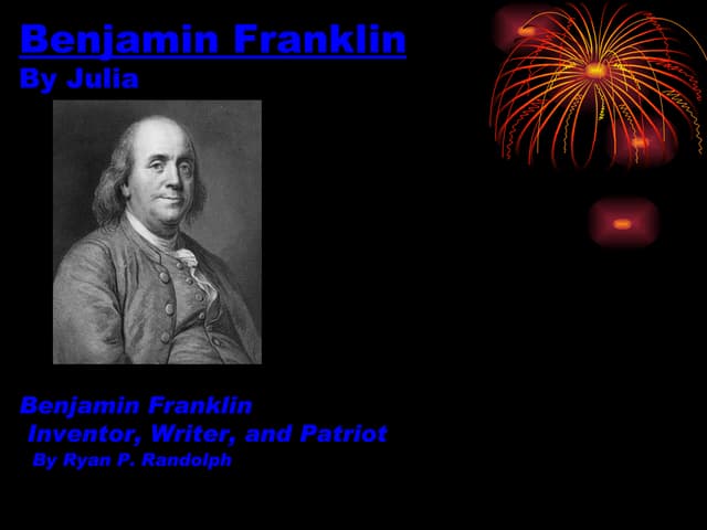 Benjamin Franklin