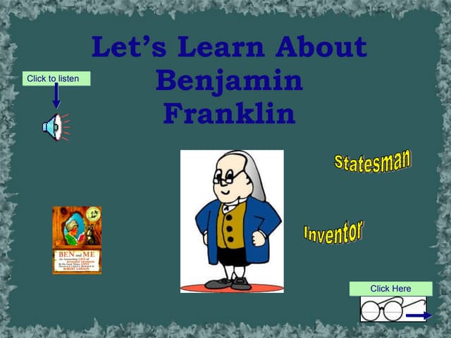 Benjamin Franklin powerpoint 