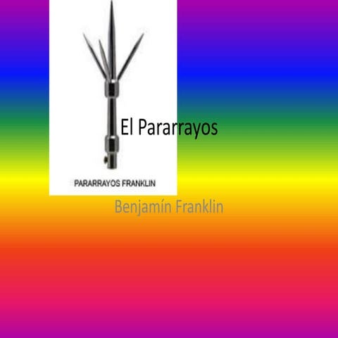 Benjamín franklin | PDF