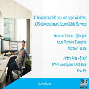 Global Windows Azure Bootcamp : Mobile Services