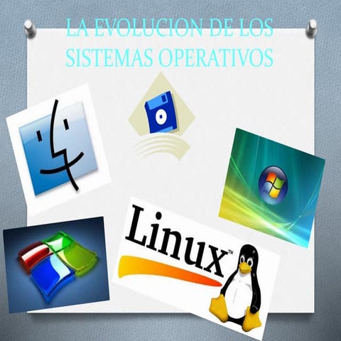 la evolucion de los sistemas operativos