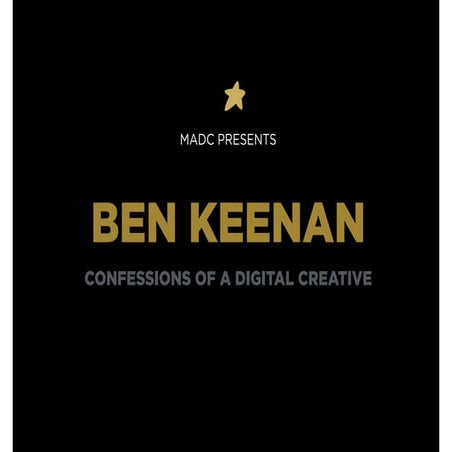 Confessions of a digital creative
