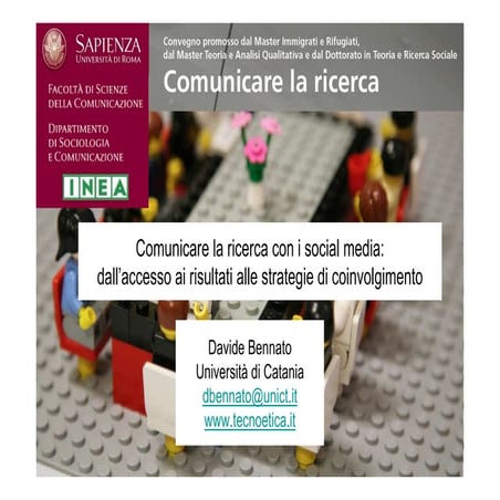 Comunicare la ricerca con i Social Media