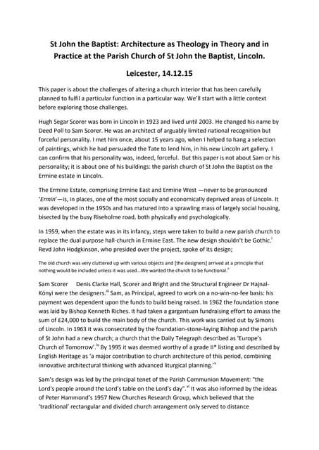 Ben Stoker text architecture as the...