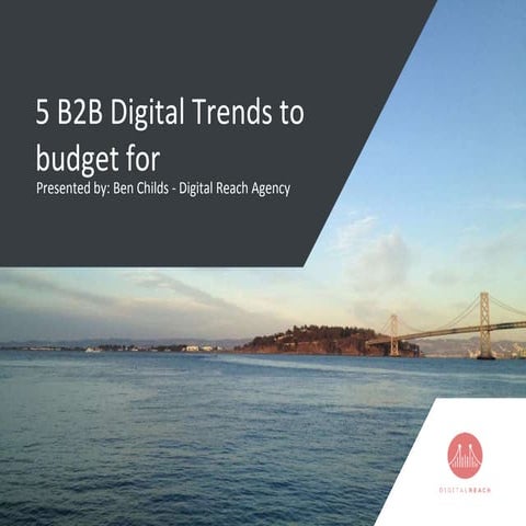 B2B Trends to Budget for in 2019