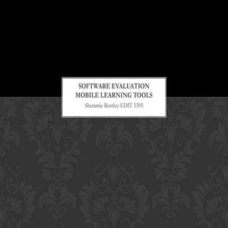 Bentley softwareevaluation