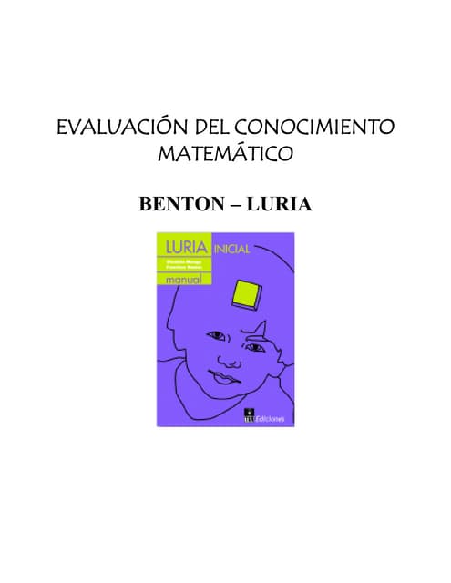 Benton y luria