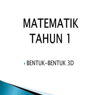 Bentuk 3D