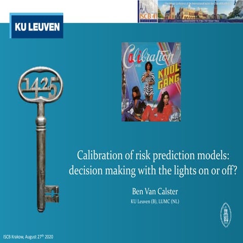 Calibration of risk prediction models: decision making with the lights on or ...