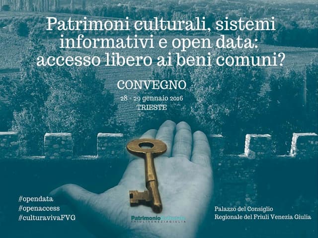 Alessandra Benvenuti, Open Data e beni culturali: un’opportunità per lo svilu...
