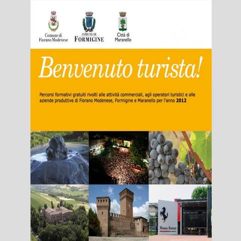 Benvenuto turista 2012 