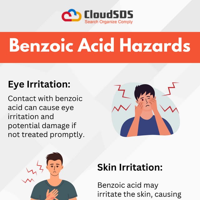 Benzoic Acid Hazards Know How to Keep Safe Your Organization