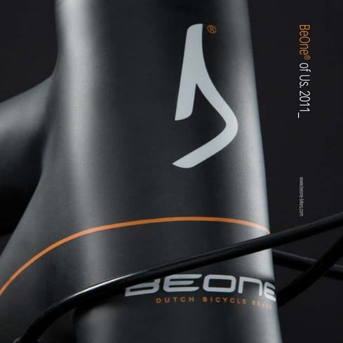 BeOne Bikes Brochure 2011