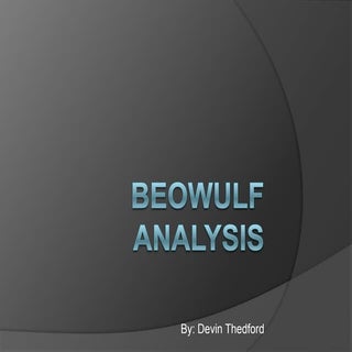 Beowulf  analysis
