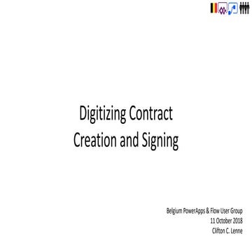 Digitizing Contract Creation & Signing