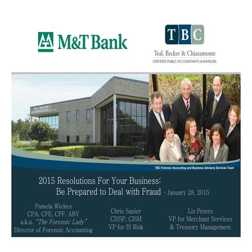 Be prepared to deal with fraud for web