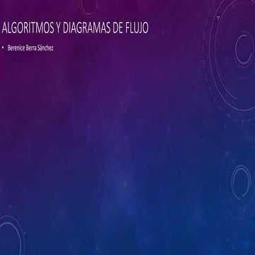 Algoritmos y Diagramas de flujo | PPSX