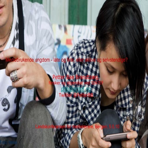 Ungdommens mediebruk 