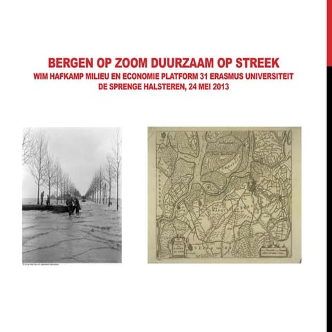 Bergen op zoom duurzaam op streek