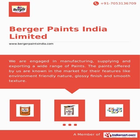 Berger paints-india-limited