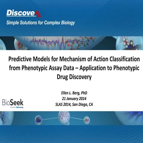 Predictive Models for Mechanism of Action Classification from Phenotypic Assa...