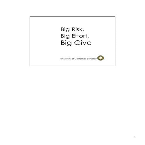 Big Give at the University of California, Berkeley