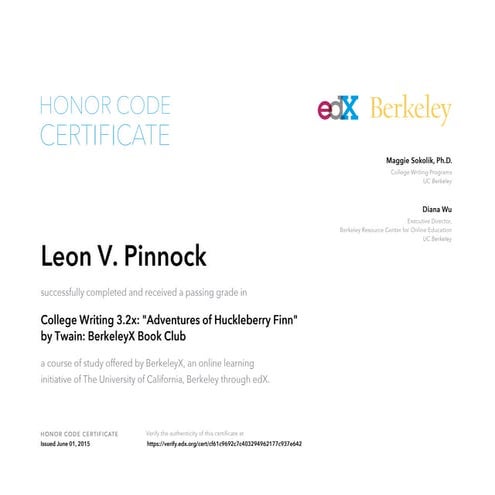 Berkeley book club: huck finn