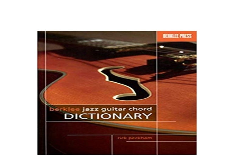 Pdf berklee jazz guitar chord dictionary studyinriko