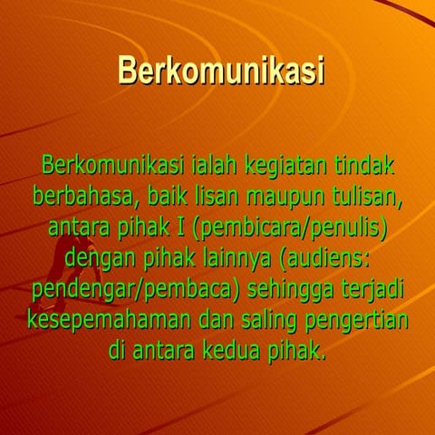 Berkomunikasi Lewat Surat