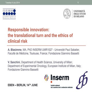 Responsible innovation: the transl...