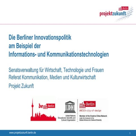 Berlin – von der geteilten Stadt zur Silicon Alley