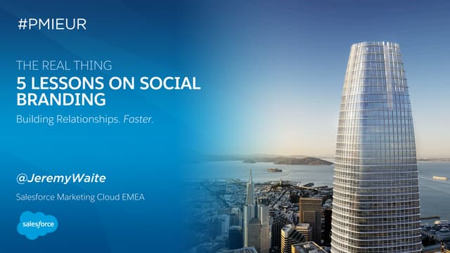 5 Lessons in Social Branding