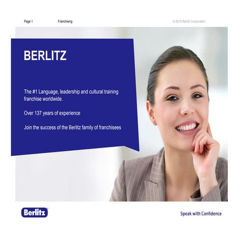Berlitz Franchise Models