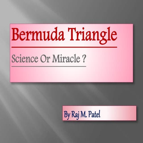 Bermuda triangle
