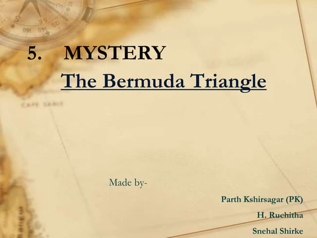 Bermuda triangle