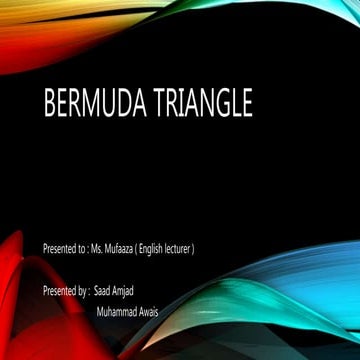 Bermuda triangle issue