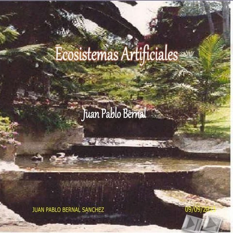 Ecosistemas Artificiales